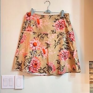 Tommy Hilfiger Floral Cotton Skirt